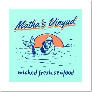 Matha's Vinyud, wicked fresh Seafood Posters and Art